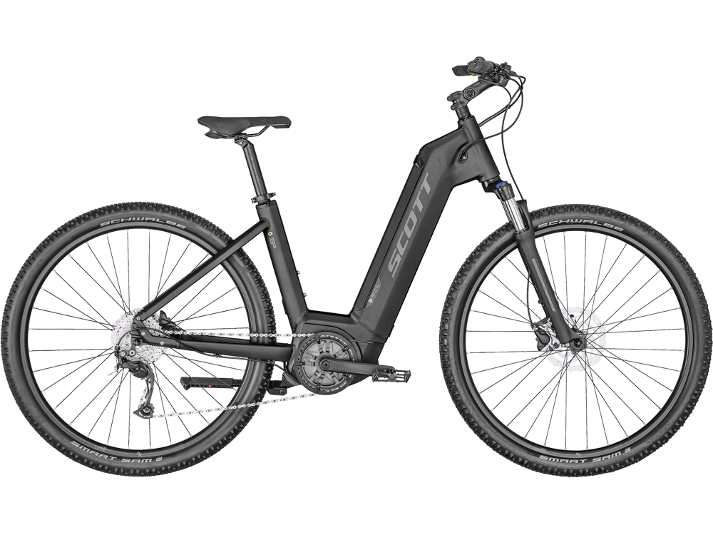 Scott Sub Cross eRIDE 30 MTB E-Bike (29" | 400Wh | dunkelgrau | 22BG) Größe: 52 cm