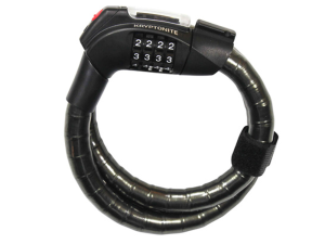 Kryptonite KryptoFlex 2080 ComboArmored Spiral Cable Lock (80cm | black)