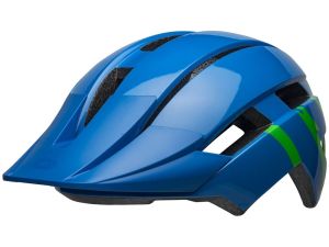 Bell Bike Sidetrack II MIPS strike gloss blue/green