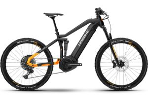 Haibike XDURO AllMtn 8.0 (i630Wh) Fullsuspension E-Bike (olive / carbon / orange)