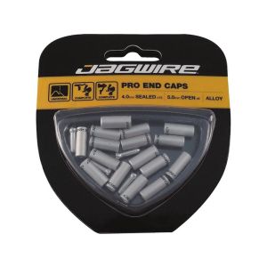Jagwire Universal Pro Endkappenset (4,0 / 5,0mm | silber)