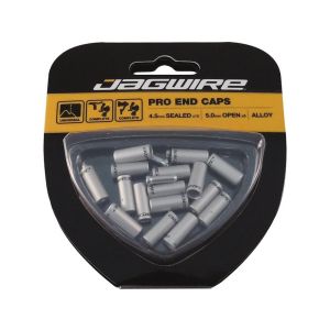 Jagwire Universal Pro Endkappenset (4,5 / 5,0mm | silber)