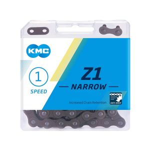 KMC Z1 Narrow Fahrradkette (112 Glieder | 1-fach | braun)