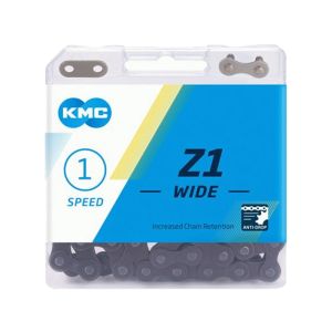 KMC Z1 Wide Fahrradkette (112 Glieder | 1-fach | braun)