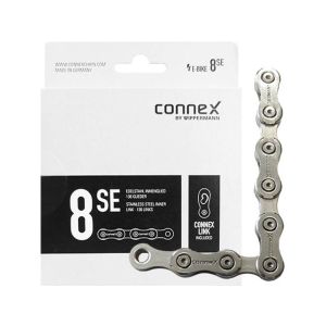 Wippermann Connex 8sE Bicycle Chain (136 Links - 8-time)