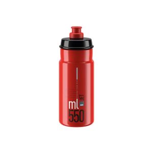 Elite Jet Trinkflasche (550ml | rot / grau | Polyethylen)