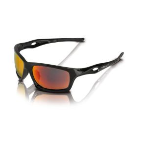 XLC SG-C16 Kingston Sonnenbrille (Rahmen schwarz | Gläser rot verspiegelt)