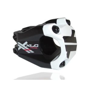 XLC Pro ST-F02 Ride Ahead Vorbau (15° | 1 1/8" | schwarz / weiß)