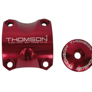 Thomson Lenkerklemmung Kit für Elite X4 MTB (31,8mm | rot)