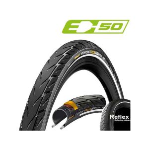 Continental Contact Plus City Clincher Tyre (55-559 - black)