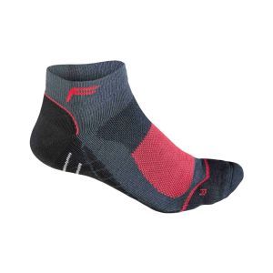 F-Lite Mid Merino MTB-Socken Herren (schwarz / rot / grau)