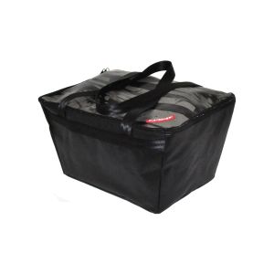 Pletscher Premium Korbtasche (schwarz / grau)