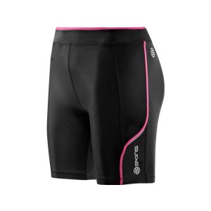 Skins A200 Kompressions Shorts Damen (schwarz / pink)