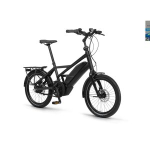 Winora radius Tour City E-Bike (20" | 500Wh | schwarz / dunkelgrau)