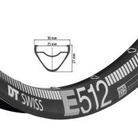 DT Swiss Felge E 512 27,5" 584-25 VL 65mm 28 Loch