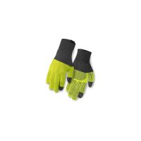 Giro Wi Merino Knit Wool Fahrradhandschuhe Herren (grau / hellgrün)
