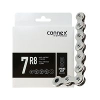Connex 7R8 1-fach Fahrradkette (112 Glieder l silber)